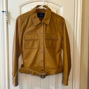 Like new Lucky Brand Leather Moto Jacket